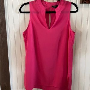 Banana Republic Split Neck sleeveless blouse